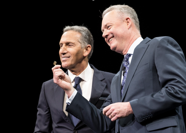 CEO-ul Starbucks, Kevin Johnson, se retrage după cinci ani de muncă
