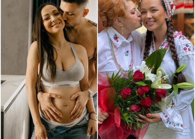 Vladuta Lupau insarcinata