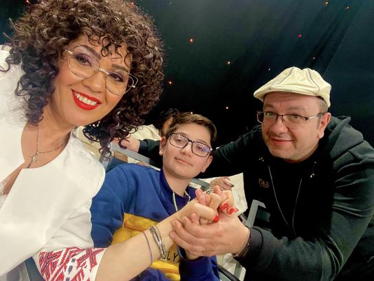 Minodora si familia sa