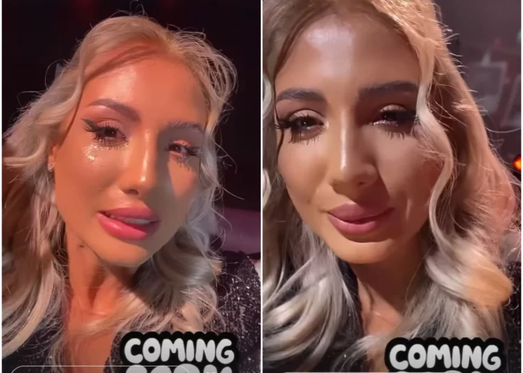 Claudia Puican a izbucnit în lacrimi! Ce a făcut-o să plângă?