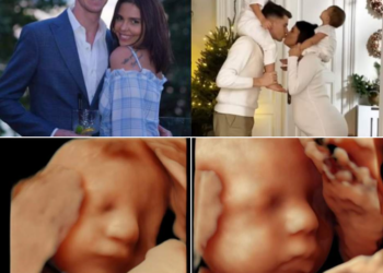 Andreea Popescu, pentru a treia oară mamă, a postat imagini cu bebelușul din burtică!