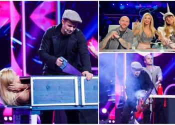 Andreea Bălan, „tăiată” în două de Robert Tudor! „Iubesc adrenalina!”