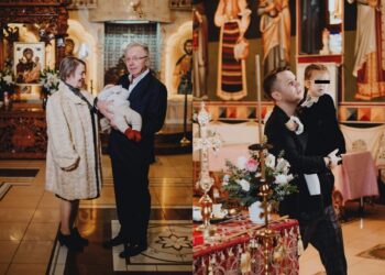 Codin Maticiuc și-a botezat fetița în secret!