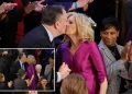 Soția lui Joe Biden, sărut pe gură cu soțul Kamalei Harris!
