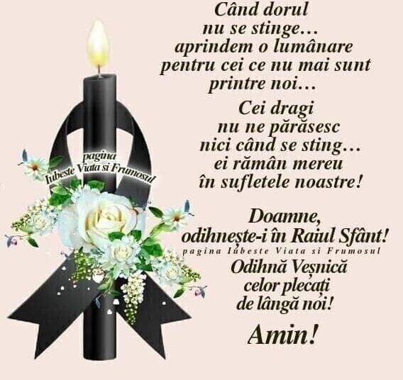 Rugăciune pentru mântuirea celor adormiți