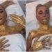 Anamaria Prodan, diva de aur a României! Superba vedetă, acoperită din cap până în picioare în aur de 24 de karate!