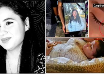 Miracol la înmormântarea Alinei Ciobanu. Toți oamenii și-au făcut cruce: „Uitați-vă! Plânge!”