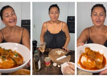 Preafrumoasa Gabriela Cristea vă învață să faceți un ostropel ca la mama acasă!