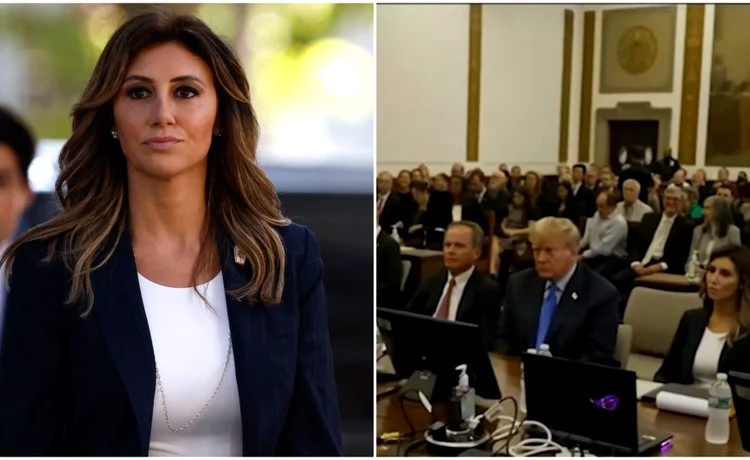 Obiectul NEOBIȘNUIT adus în sala de judecată de sexy-avocata lui Donald Trump!