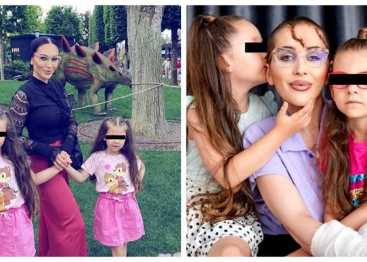 Dana Roba, criticată după ce și-a machiat și dus la vopsit și pensat fetițele! Ce zic psihologii?