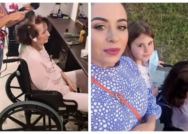 Cum a fotografiat-o Oana Roman, pe mama ei Mioara, la 83 de ani: „Am machiat-o. A fost și la coafor”