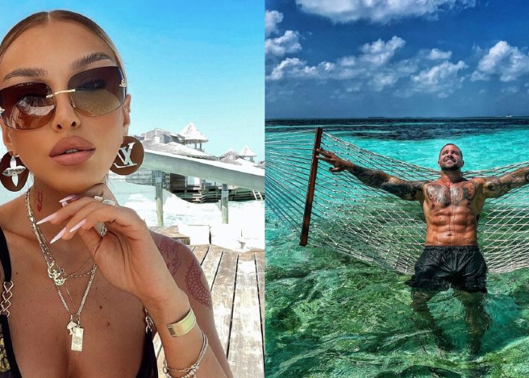 Ema Uta a fost cerută în căsătorie! Alex Bodi i-a pus inelul pe deget blondinei, chiar în Maldive