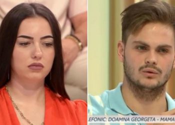 Mama lui Stelian a intervenit telefonic după ce tânărul s-a sărutat cu Ramona
