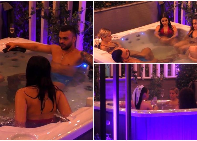 Cristi, momente în jacuzzi cu patru dintre concurentele din casa Mireasa. Ce a recunoscut