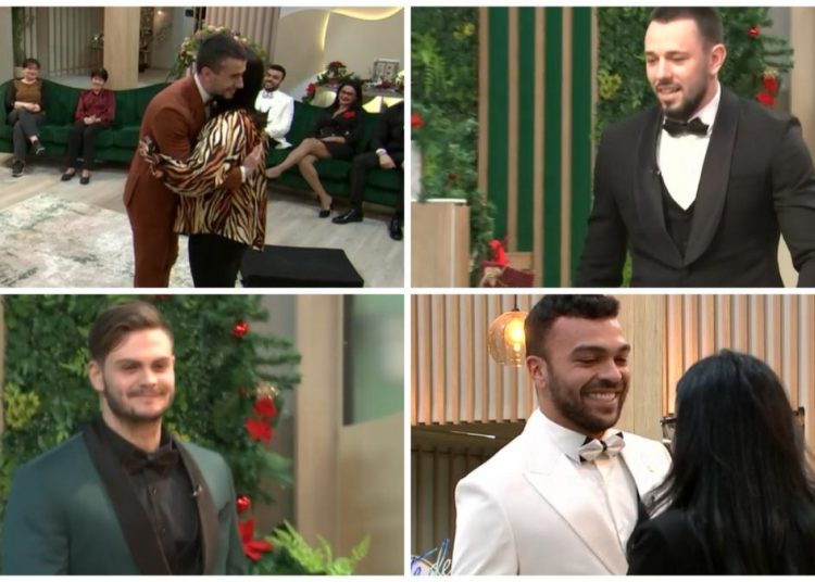 Băieții au defilat în costumele de mire. Momente emoționante în platou