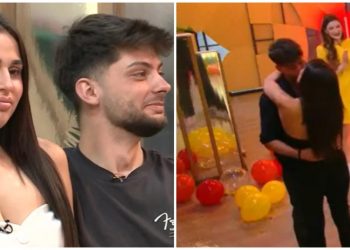 Robert și Amalia formează un cuplu după ce s-au sărutat la petrecere