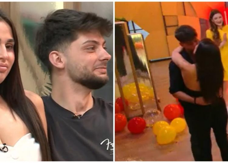 Robert și Amalia formează un cuplu după ce s-au sărutat la petrecere