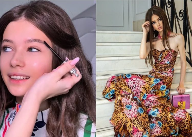 „Doamne, câtă frumusețe a pus Dumnezeu pe chipul ei!” — Fiica Iuliei Albu impresionează la o ședință foto plină de rafinament