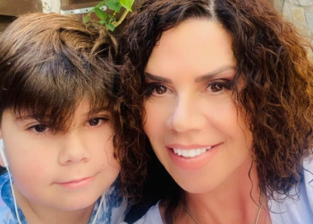 Fiul Luminiței Anghel a terminat clasa a șaptea! Cu ce medie a terminat băiatul?